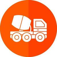 cimento caminhão vetor ícone Projeto