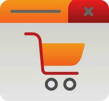 compras conectados vetor ícone Projeto