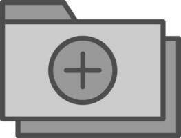 design de ícone de vetor de pasta