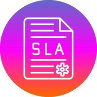 sla vetor ícone Projeto