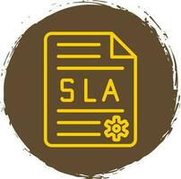 sla vetor ícone Projeto