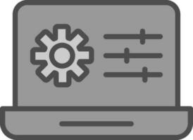 design de ícone de vetor de gerenciamento de web