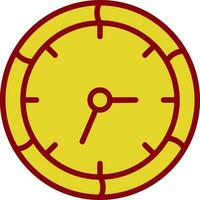design de ícone de vetor de tempo de relógio