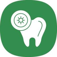 design de ícone de vetor de dente