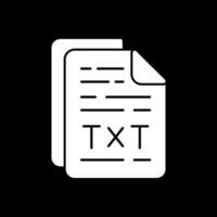 TXT Arquivo vetor ícone Projeto