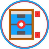 design de ícone de vetor de air hockey