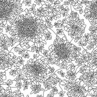 floral desatado padronizar. diagonal flor linhas padronizar fundo. plano abstrato flor linhas padronizar. em linha reta listras textura fundo. linha padronizar vetor ilustração fundo.