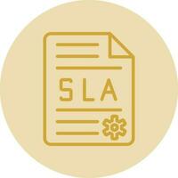 sla vetor ícone Projeto