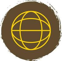 design de ícone de vetor de remessa mundial