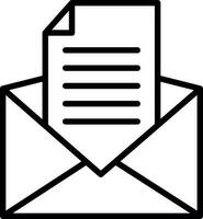 o email vetor ícone Projeto