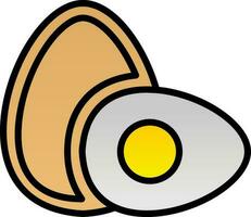 design de ícone de vetor de ovo