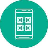 qr código vetor ícone Projeto