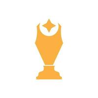 troféu logotipo, ganhando vetor para Esportes torneio, criativo e único ilustração