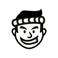chefe de cozinha Japão restaurante mascote logotipo ícone Projeto vetor