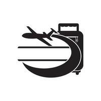 conjunto do viagem logotipo para viagem agência vetor ícone ilustração Projeto