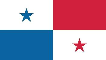 Panamá bandeira ícone dentro plano estilo. nacional placa vetor ilustração. político o negócio conceito.