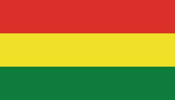 Bolívia bandeira ícone dentro plano estilo. nacional placa vetor ilustração. político o negócio conceito.