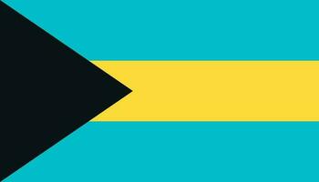 bahamas bandeira ícone dentro plano estilo. nacional placa vetor ilustração. político o negócio conceito.