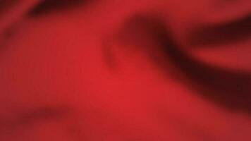 abstrato fundo com amassado pano. Sombrio vermelho realista seda textura com esvaziar espaço. vetor ilustração