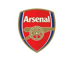 arsenal clube logotipo símbolo premier liga futebol abstrato Projeto vetor ilustração