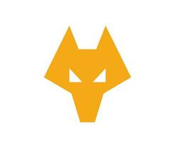 Wolverhampton andarilhos clube símbolo logotipo premier liga futebol abstrato Projeto vetor ilustração