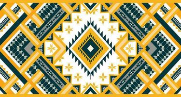 a geométrico étnico padronizar do tradicional estilo. navajo, América indiano padrões. Projeto para fundo, papel de parede, roupas, invólucro, batik, tecido, e imprime. vetor ilustração.