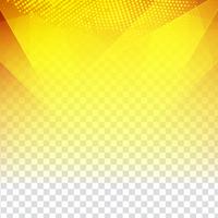 Fundo poligonal geométrico amarelo moderno abstrato vetor