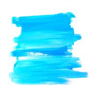 Projeto elegante do curso da aguarela azul abstrata vetor