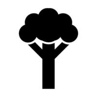 árvore vetor glifo ícone para pessoal e comercial usar.