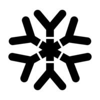 neve vetor glifo ícone para pessoal e comercial usar.