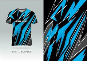 Jersey design sublimação camiseta padrão geométrico premium incrível coleção de vetores para futebol futebol corrida ciclismo jogos motocross esportes