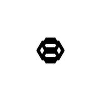 vetor moderno e geométrico Projeto abstrato logotipo arte