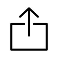 Envio ícone vetor símbolo Projeto ilustração