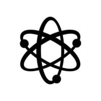 átomo ícone vetor símbolo Projeto ilustração