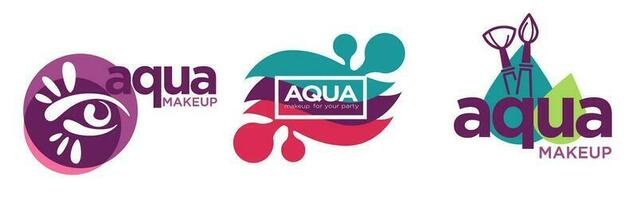 aqua inventar, spa ou beleza salão Serviços vetor