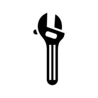 chave inglesa ícone vetor símbolo Projeto ilustração