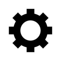 configurações ícone vetor símbolo Projeto ilustração