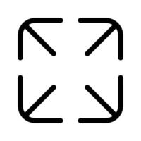 ampliação ícone vetor símbolo Projeto ilustração