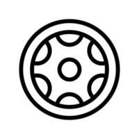 pneu ícone vetor símbolo Projeto ilustração