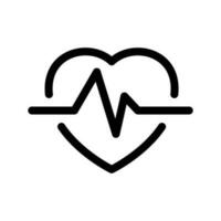 coração taxa ícone vetor símbolo Projeto ilustração