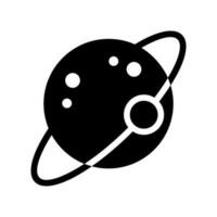 planeta ícone vetor símbolo Projeto ilustração