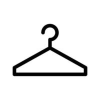 roupas cabide ícone vetor símbolo Projeto ilustração