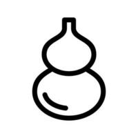 garrafa cabaça ícone vetor símbolo Projeto ilustração