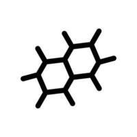 molécula ícone vetor símbolo Projeto ilustração