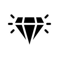 diamante ícone vetor símbolo Projeto ilustração