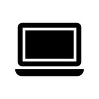 computador portátil ícone vetor símbolo Projeto ilustração