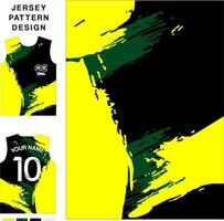 abstrato arte conceito vetor jérsei padronizar modelo para impressão ou sublimação Esportes uniformes futebol voleibol basquetebol e-sports ciclismo e pescaria livre vetor.