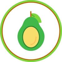 design de ícone de vetor de abacate