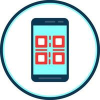 qr código vetor ícone Projeto