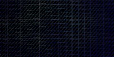 padrão de vetor amarelo azul escuro com linhas ilustração abstrata geométrica com linhas borradas design inteligente para suas promoções